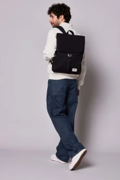 Sac à dos en coton bio | noir 