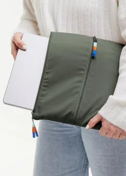 Sac à dos 31l en matière recyclée | vert "rolltop 2.0 algae"