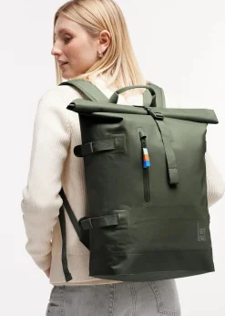 Sac à dos 31l en matière recyclée | vert
