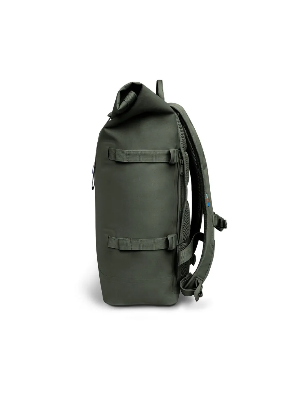 Sac à dos 31l en matière recyclée | vert "rolltop 2.0 algae"