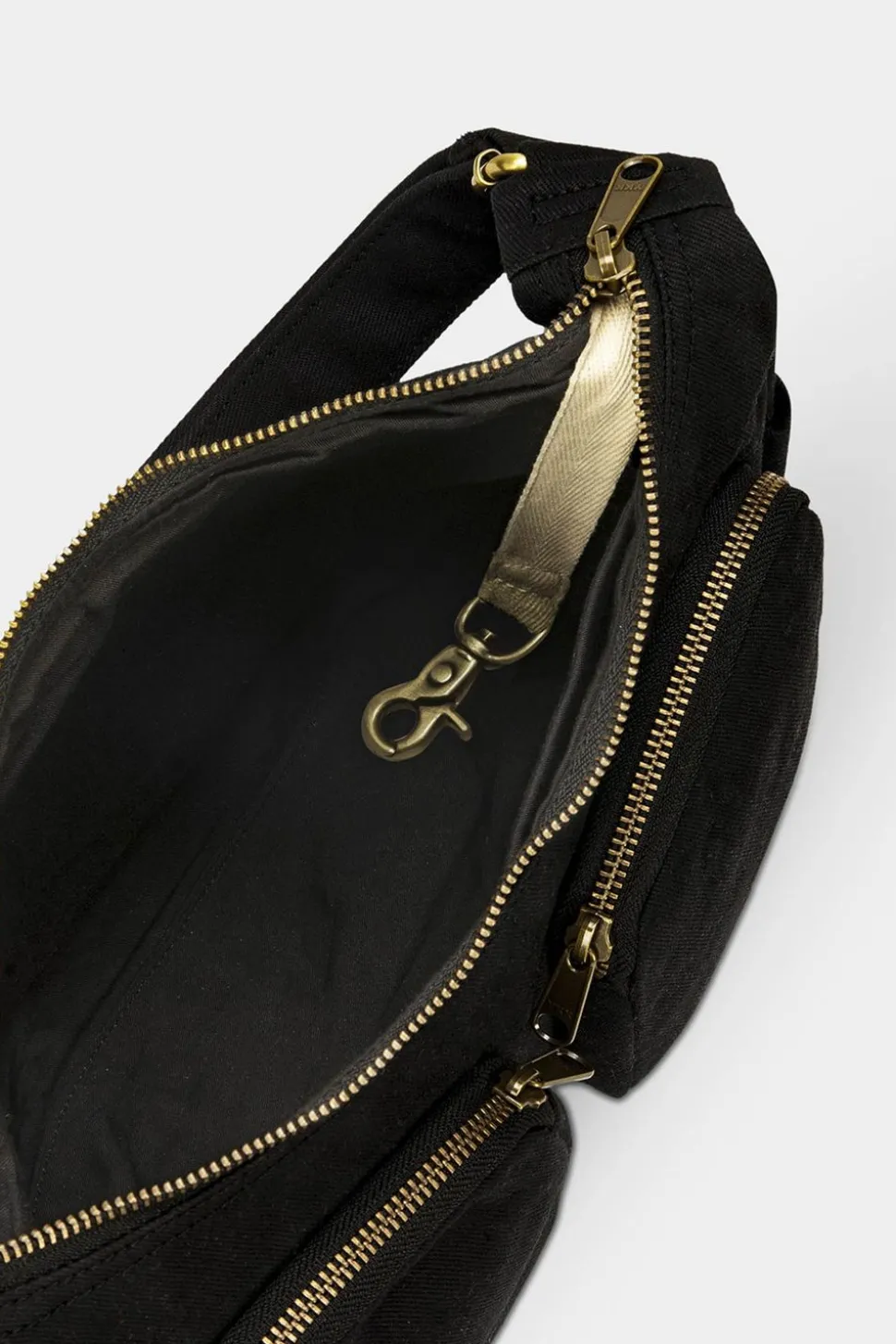 Sac multipocket en coton bio | noir "emile noir" - noir