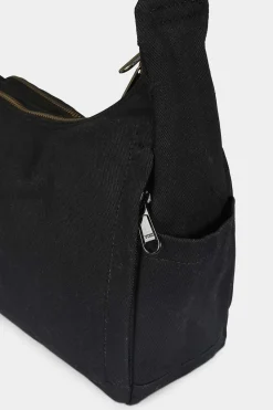 Sac multipocket en coton bio | noir