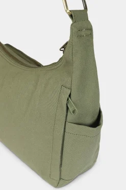 Sac multipocket en coton bio | olive 
