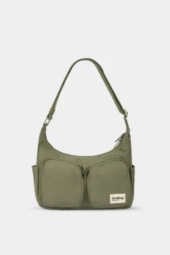 Sac multipocket en coton bio | olive 