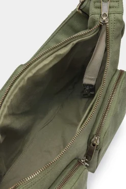Sac multipocket en coton bio | olive 