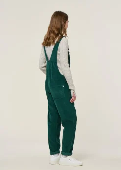 Salopette velours en coton bio | vert 