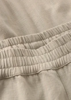 Short ample en ecovero et lin | écru 