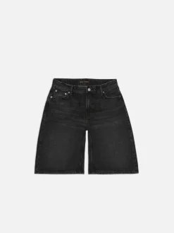 Short bermuda denim en coton bio | black 