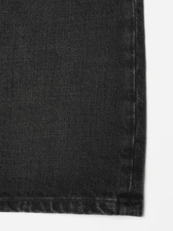 Short bermuda denim en coton bio | black 