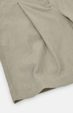 Short bermuda en coton bio | gris clair 