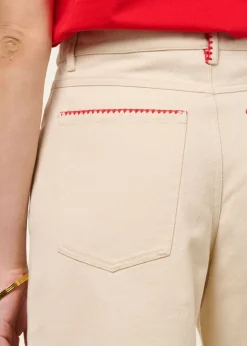 Short en coton bio | écru 
