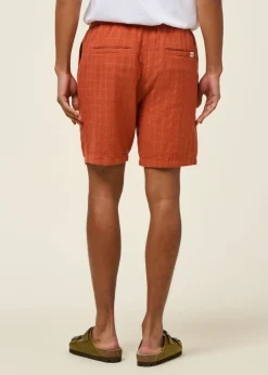 Short léger en coton bio | orange 