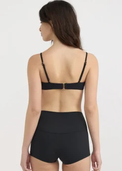 Shorty de bain en matières recyclées | "swim bikini shorts - black"