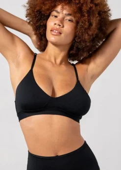 Soutien-gorge en matières recyclées | noir 