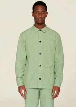 Surchemise en coton bio | vert 