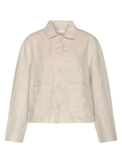 Surchemise en lin bio | beige 