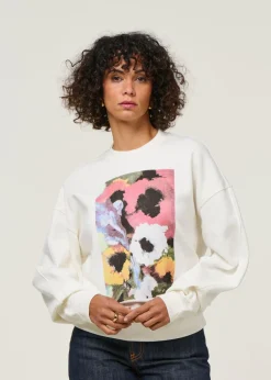 Sweat en coton bio | écru 