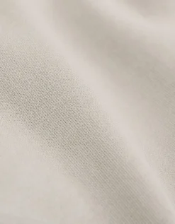 Sweat en coton bio | écru "ivory white"