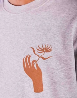 Sweat en coton biologique | gris 