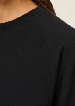 Sweat en coton bio | noir