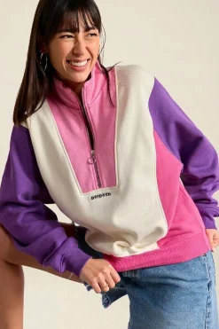 Sweat en coton bio | rose "emma"