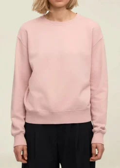 Sweat en coton bio | rose "faded pink"