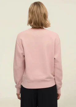 Sweat en coton bio | rose "faded pink"