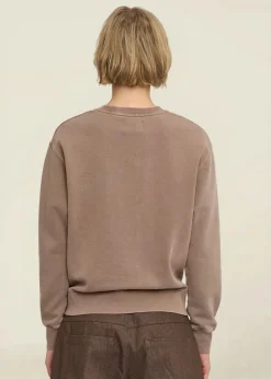 Sweat en coton bio | taupe 