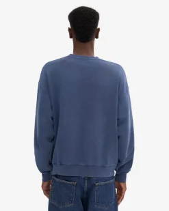 Sweat oversize en coton bio | bleu neptune "neptune blue"