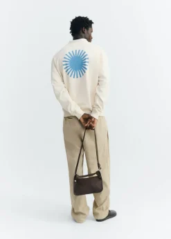 Sweatshirt en coton bio | écru 