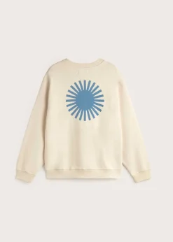 Sweatshirt en coton bio | écru 