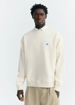 Sweatshirt en coton bio | écru 