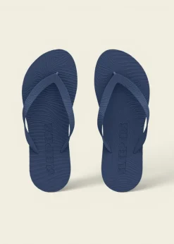 Tongs en caoutchouc naturel | bleu "mens regular navy"
