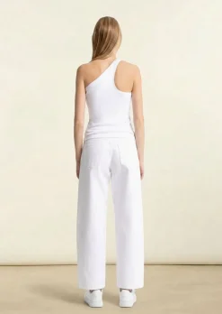 Top en coton bio | blanc "mathilda"