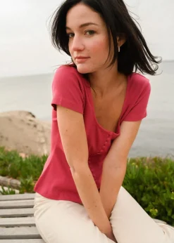 Top vera fuschia