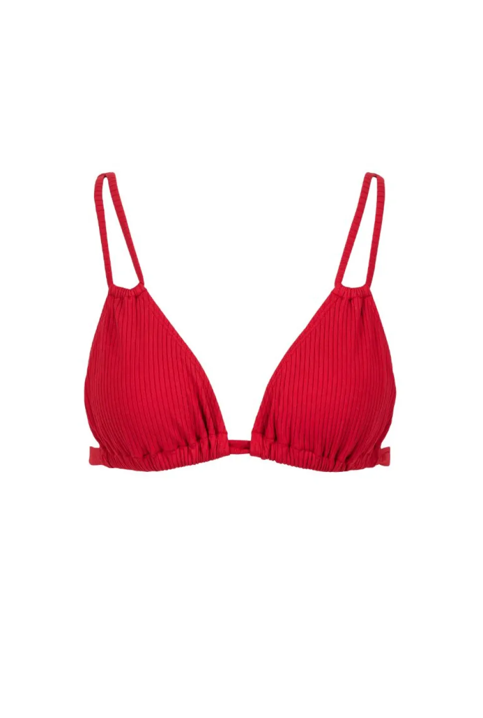 Triangle de bain en matières recyclées | rouge "franny"