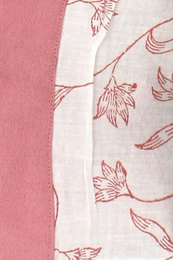 Trousse de toilette en coton bio | rose "leon rose blush"