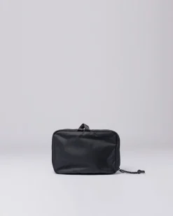 Trousse de toilette en nylon recyclé | noir "everyday washbag black"