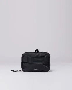 Trousse de toilette en nylon recyclé | noir 