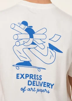 T-shirt en coton bio | blanc "cruiser"