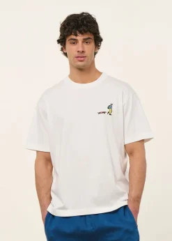 T-shirt en coton bio | blanc "neighbourhood"