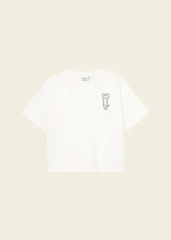T-shirt en coton bio | blanc 