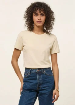 T-shirt en coton bio | écru