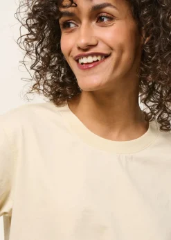 T-shirt en coton bio | écru