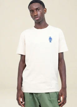 T-shirt en coton bio | ecru "essentials creme"