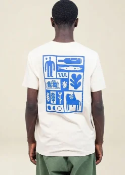 T-shirt en coton bio | ecru 