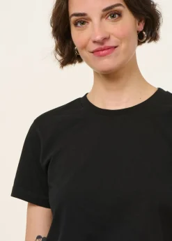 T-shirt en coton bio | noir