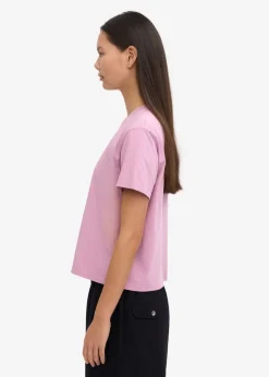 T-shirt en coton bio | rose 