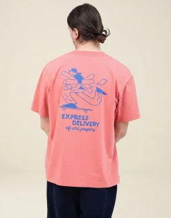 T-shirt en coton bio | rose 