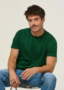 T-shirt en coton bio | vert forêt